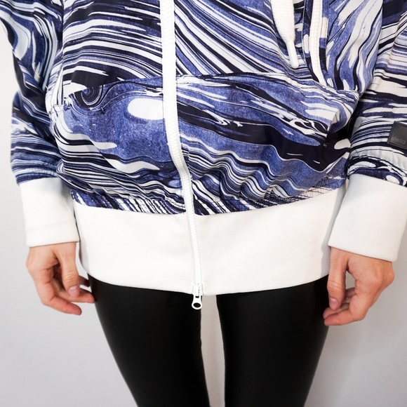 ADIDAS Stella McCartney Abstract Print Zip Jacket - Picture 7 of 7